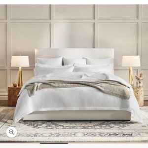 Elegant White Bedding Set